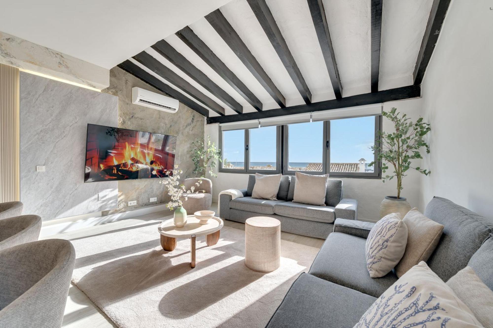 Vacation I Stylish 5bdr Penthouse, Sea And Marina View Apartment Marbella